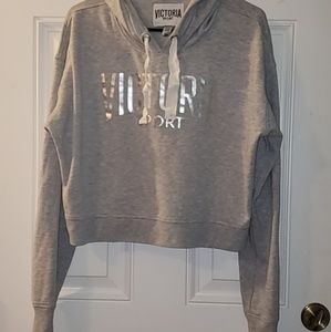 Gray Victoria Sport  Hoodie